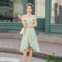 Load image into Gallery viewer, Elegant Summer Party Wear Ruffled Dress