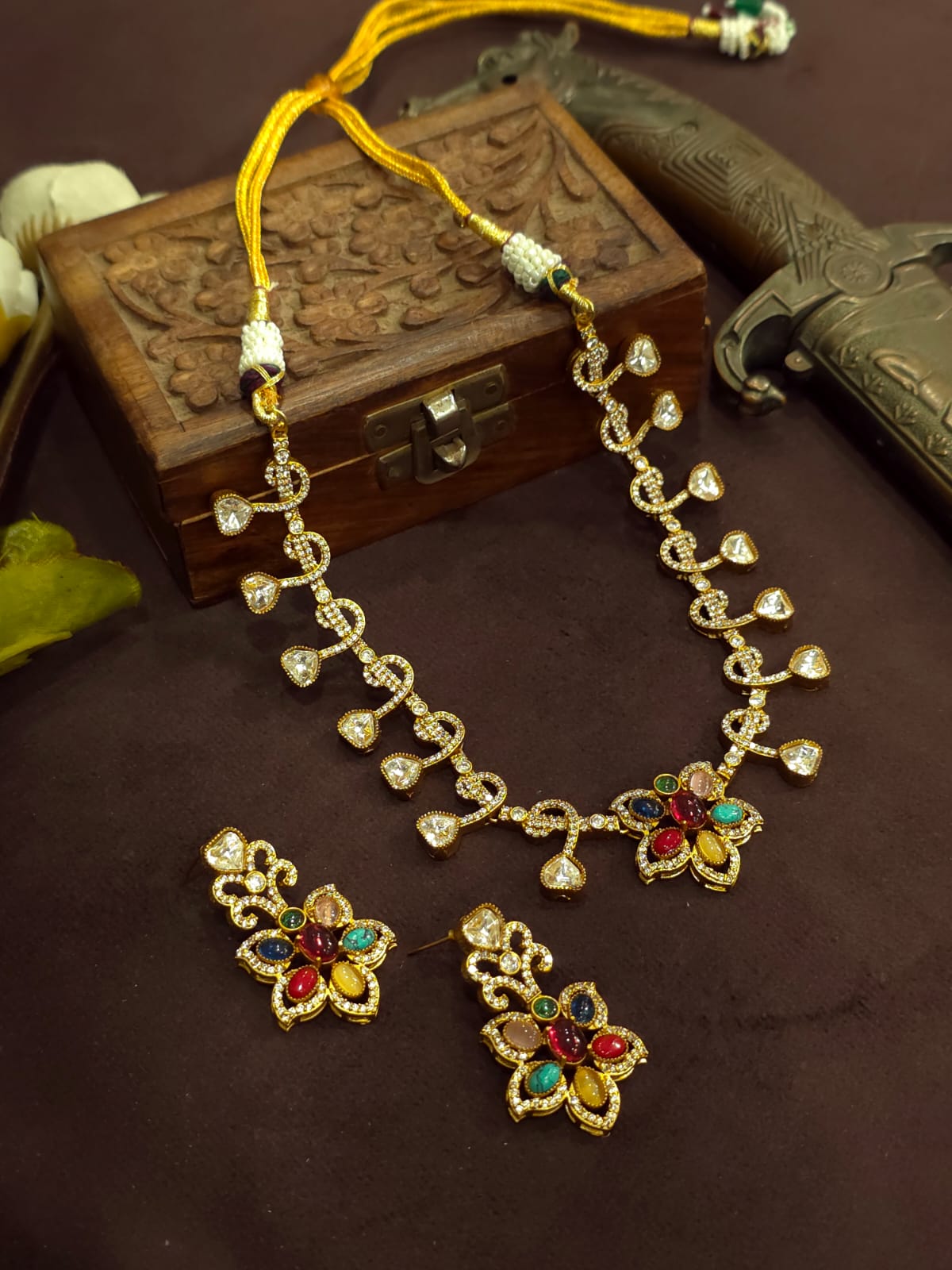 Beautiful Neckline Jewelry Sets No. 15