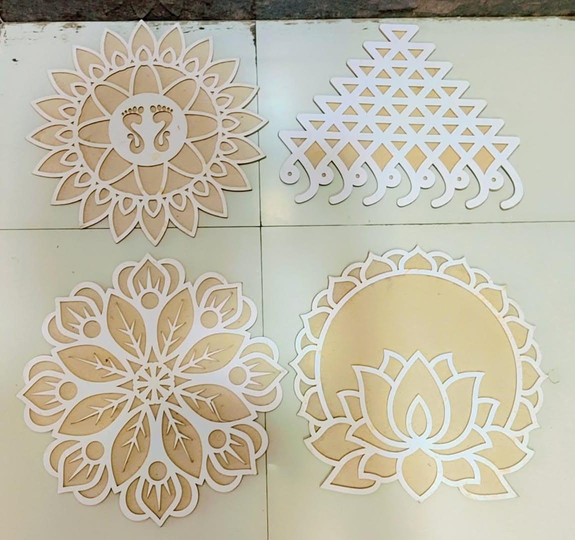 MDF Rangoli
