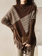 Merlin Luxury Tassel Sweater