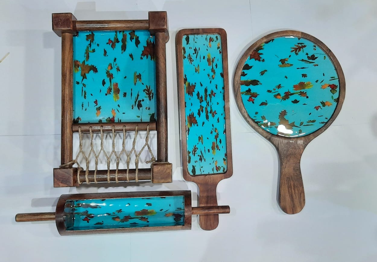 Set of Wooden Platters