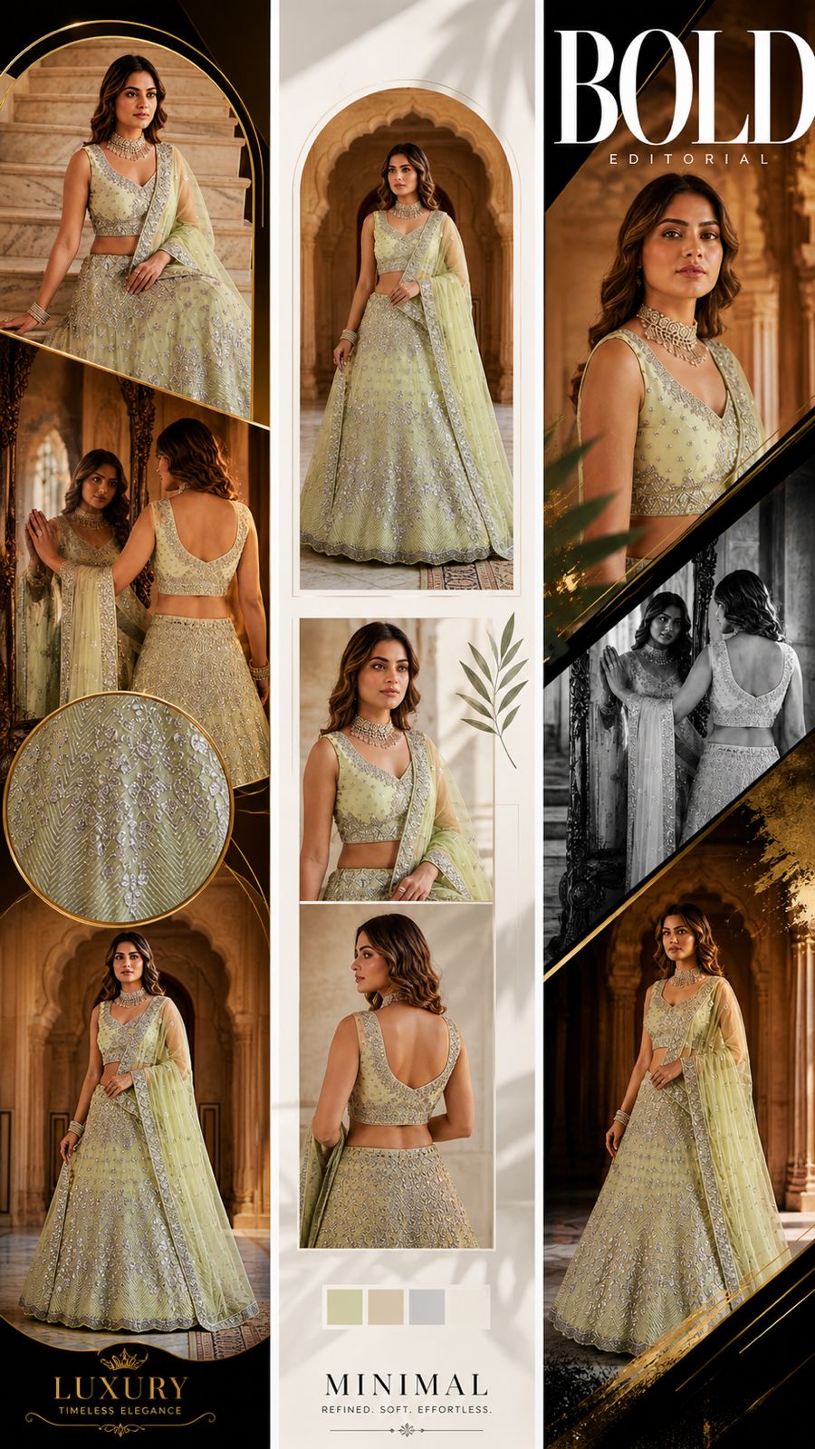 Beautiful Butterfly Net Lehenga with Sequins