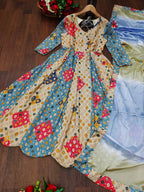 Rayon Anarkali Set
