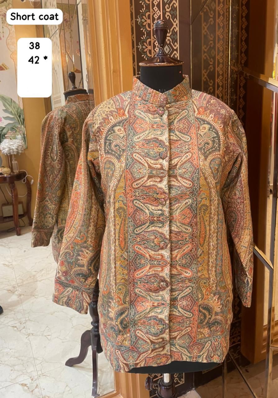 Designer Kashmiri Stitched Jackets/Coats