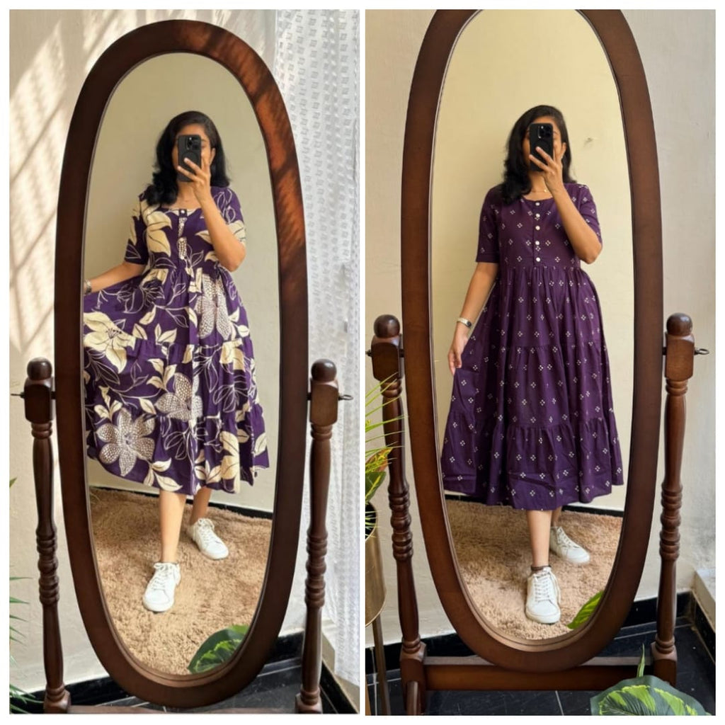 Elegant Summer Wear Cotton Dress