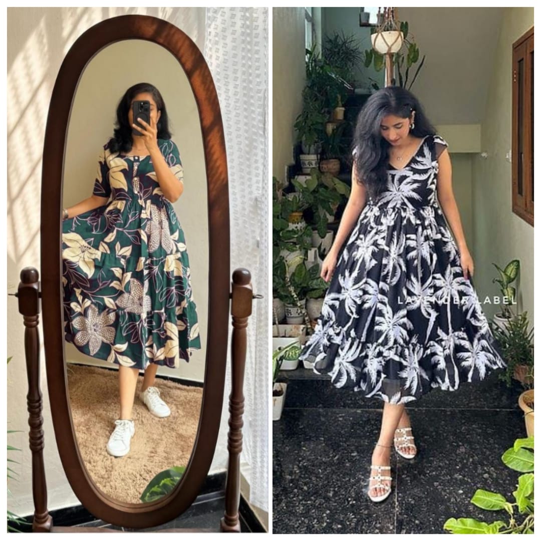 Elegant Summer Wear Cotton Dress
