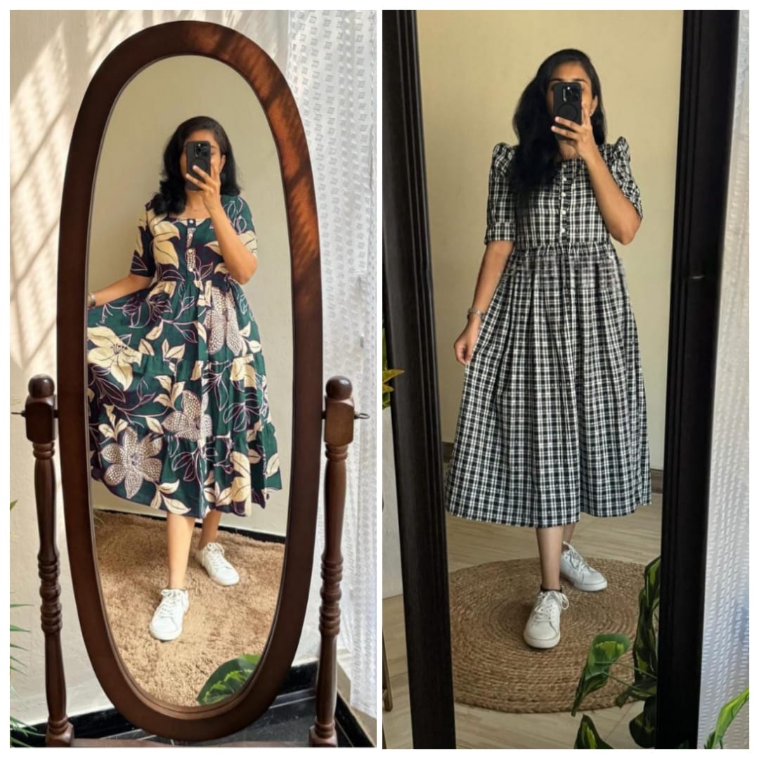 Elegant Summer Wear Cotton Dress