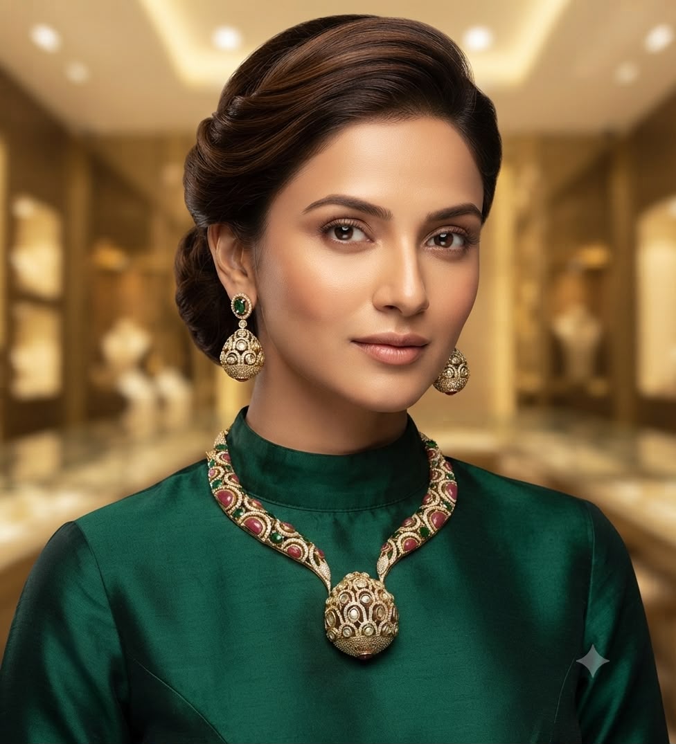 Beautiful Neckline Jewelry Sets No. 23
