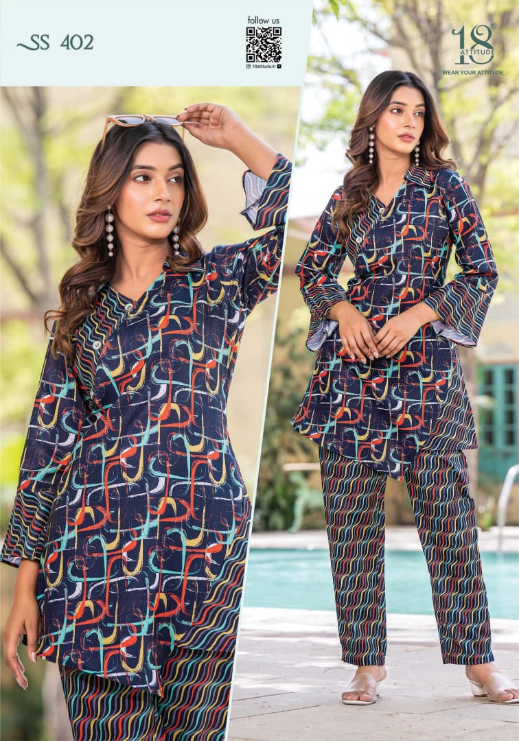 Trendy Digital Print Co-ord Set