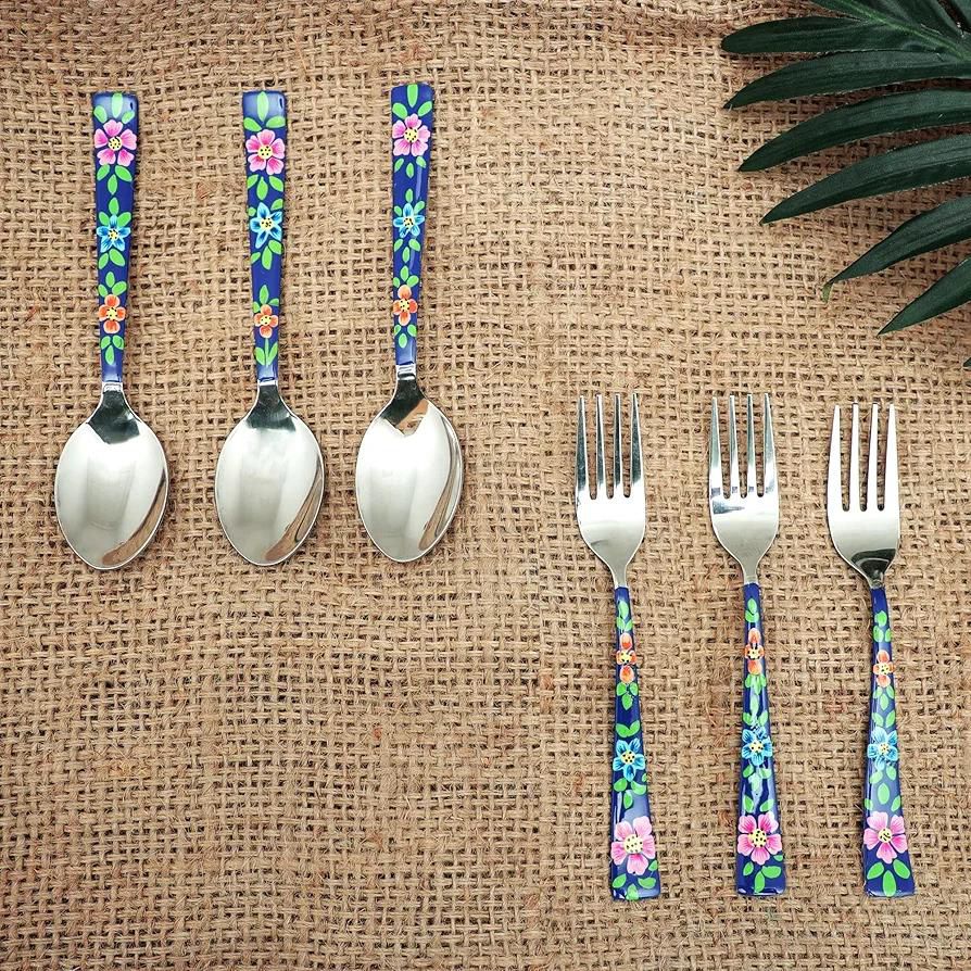 Designer Finish Spoons n Fork Set