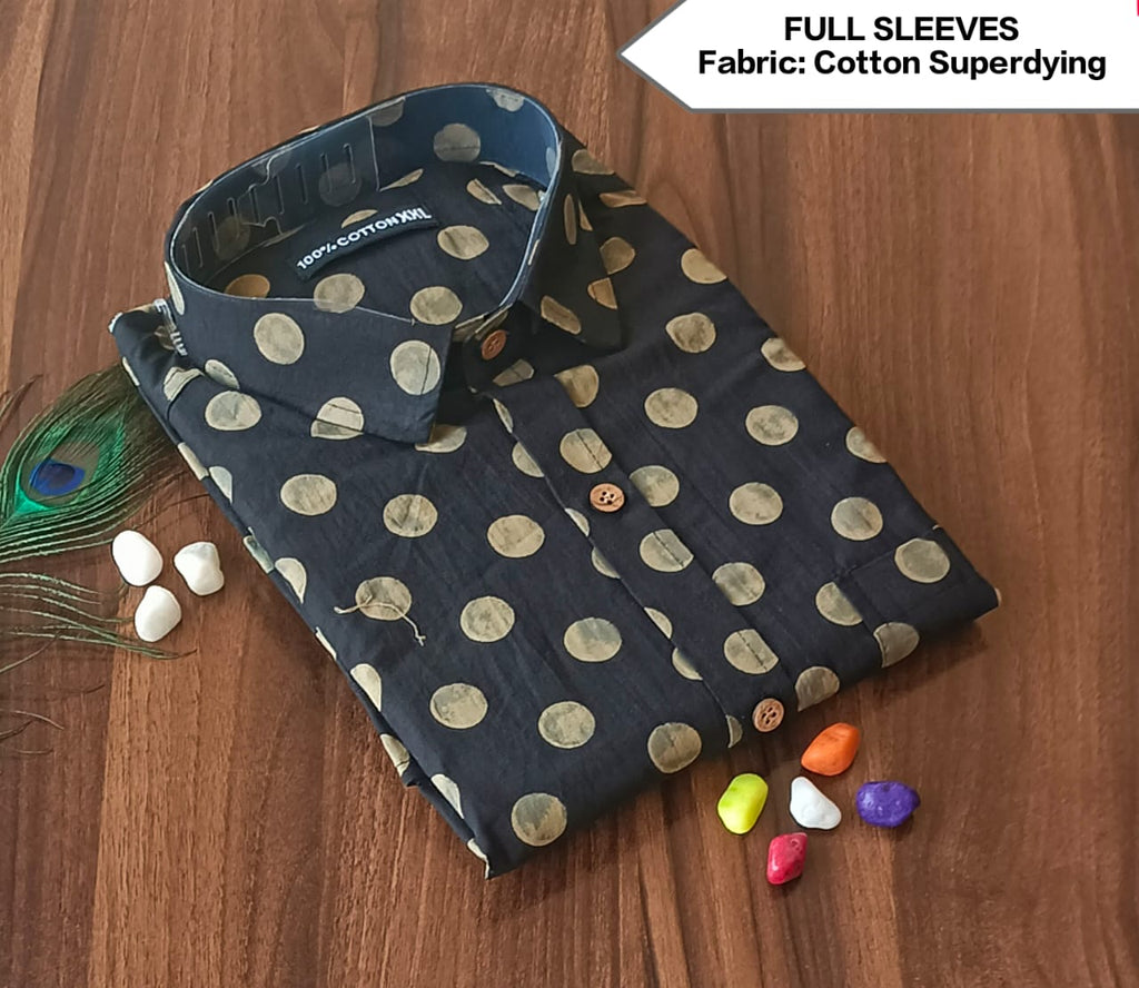 Men's Full Sleeves Cotton Shirt