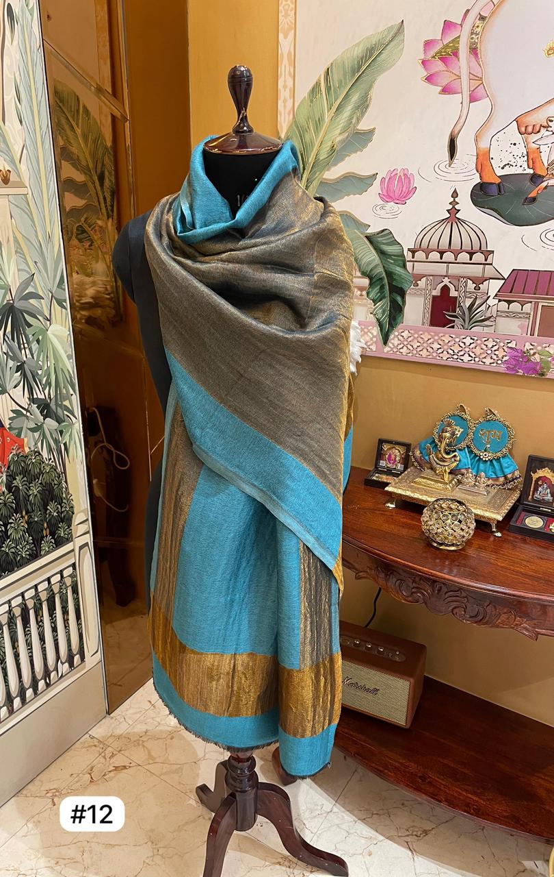 Zari Reversible Pashmina Stoles