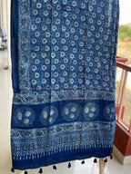 Ajrakh Handblock Modal Silk Dupattas