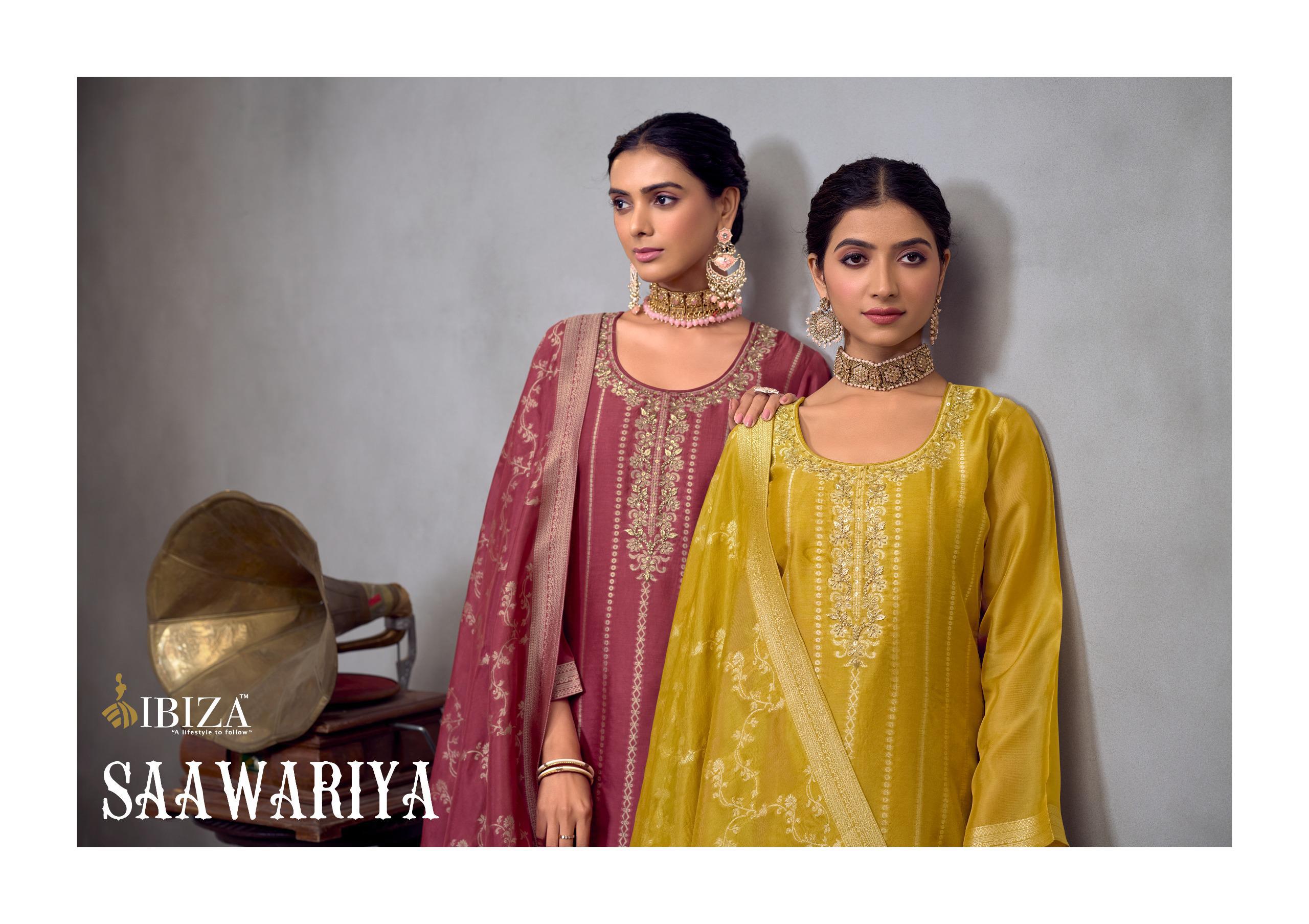Kosa Silk Jacquard Suit
