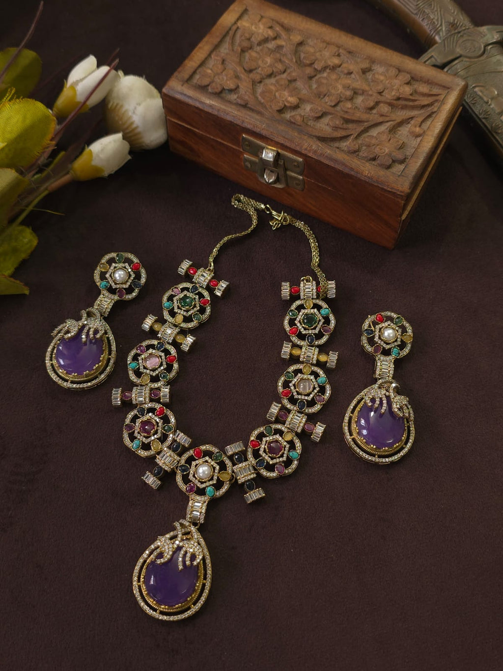 Beautiful Neckline Jewelry Sets No. 17
