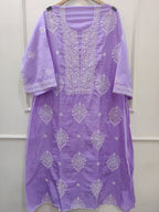 Beautiful Chanderi Semi-Stitched Kurta with Dupatta🌹