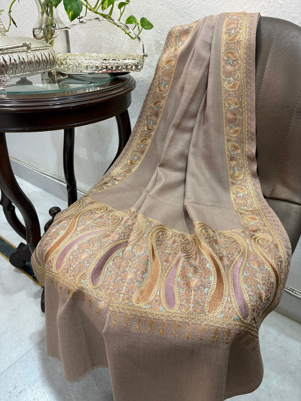 Beautiful Aari Paisley Stoles