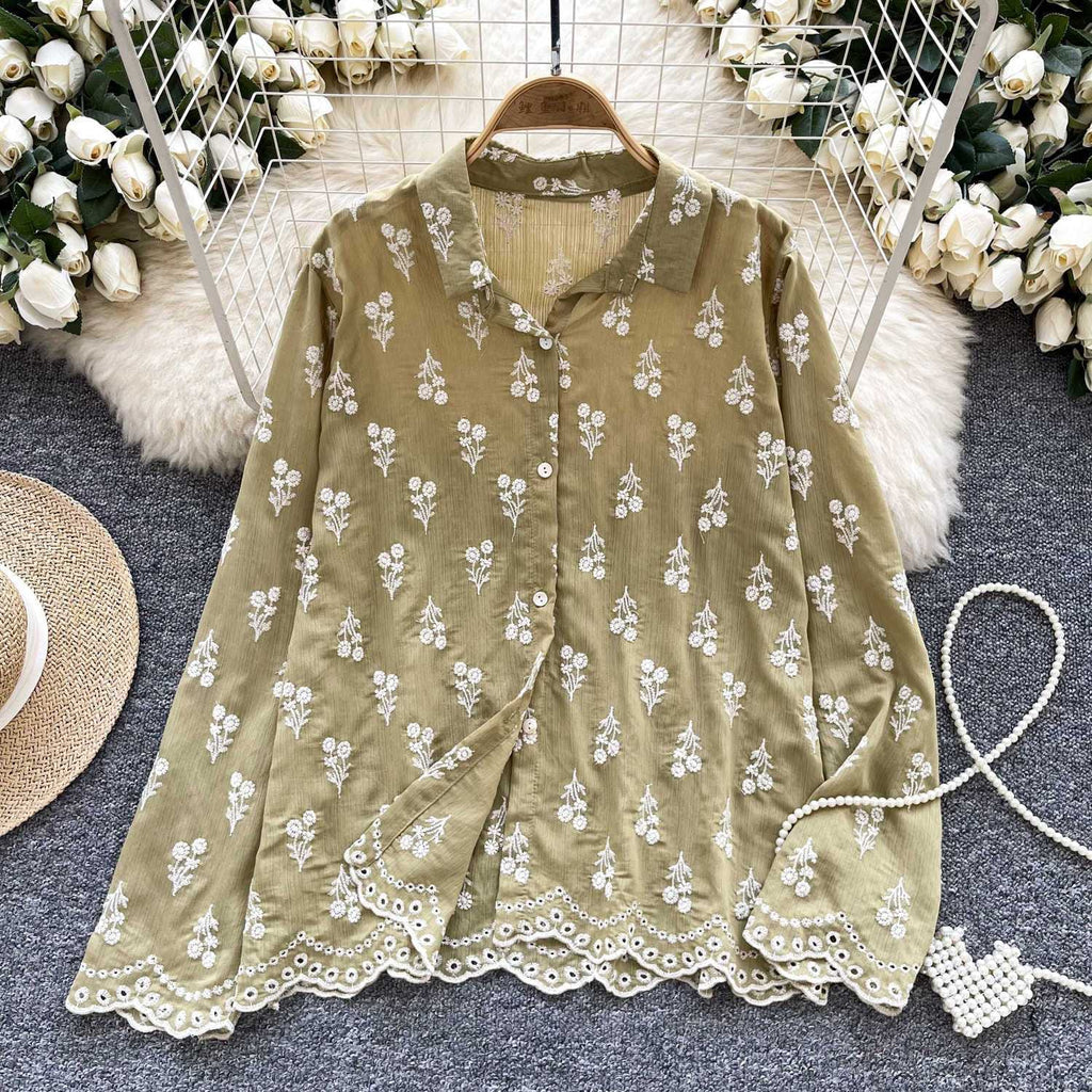 Tracy Embroidery Shirt