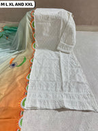 Independence Day Special Kurti with Dupatta