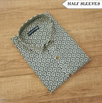 Men's Half Sleeves Cotton Shirt