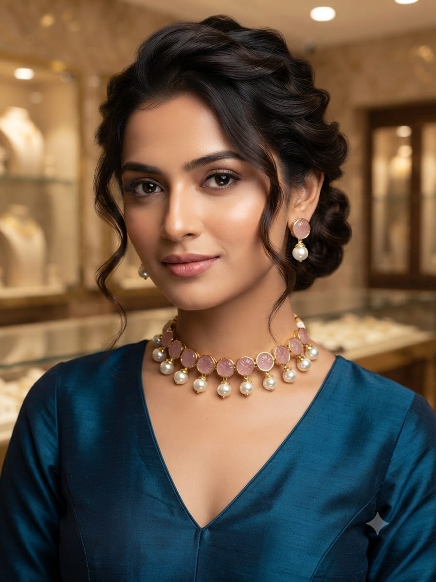 Beautiful Neckline Jewelry Sets No. 19