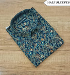 Men's Half Sleeves Cotton Shirt