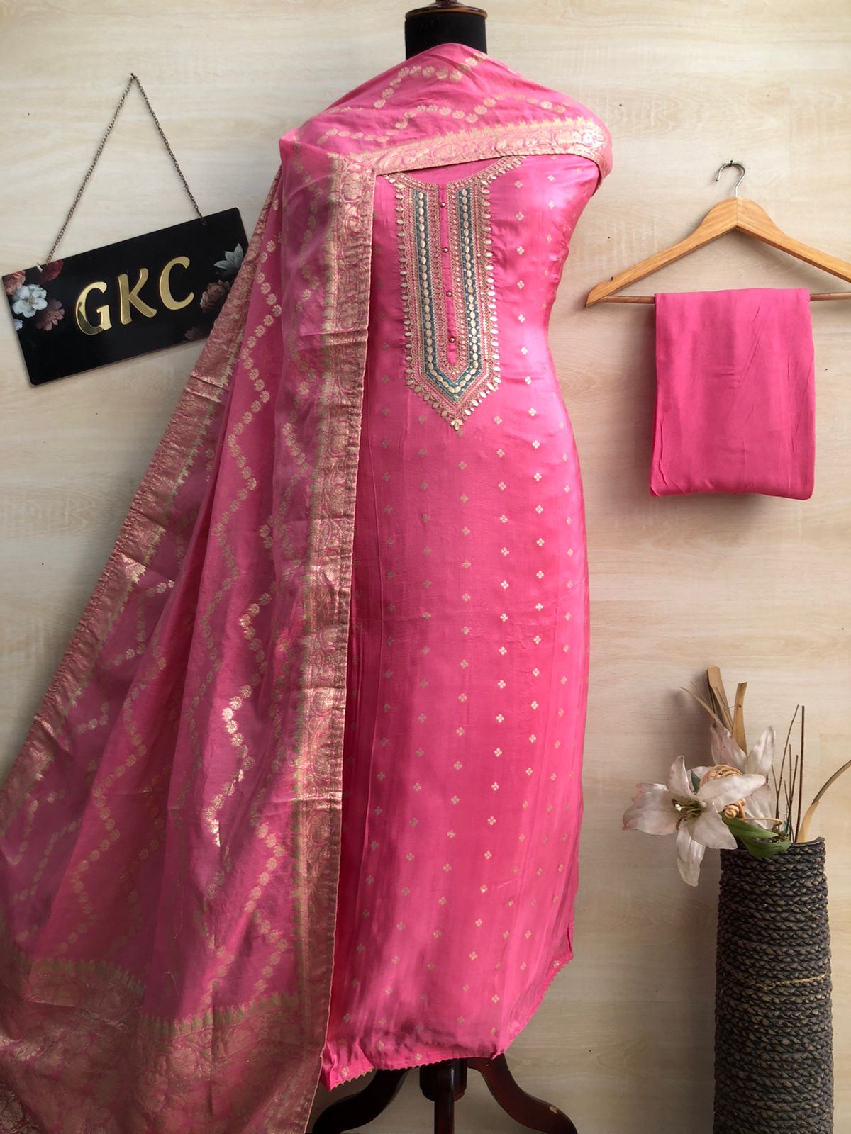 Upada Silk Suit Material