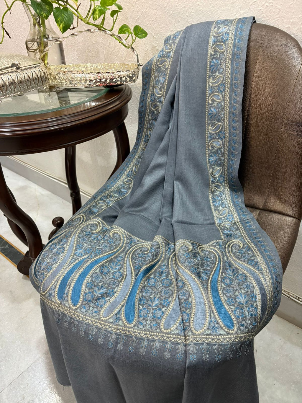 Beautiful Aari Paisley Stoles