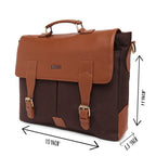 Cavallo Vintage Messenger/Laptop Bag