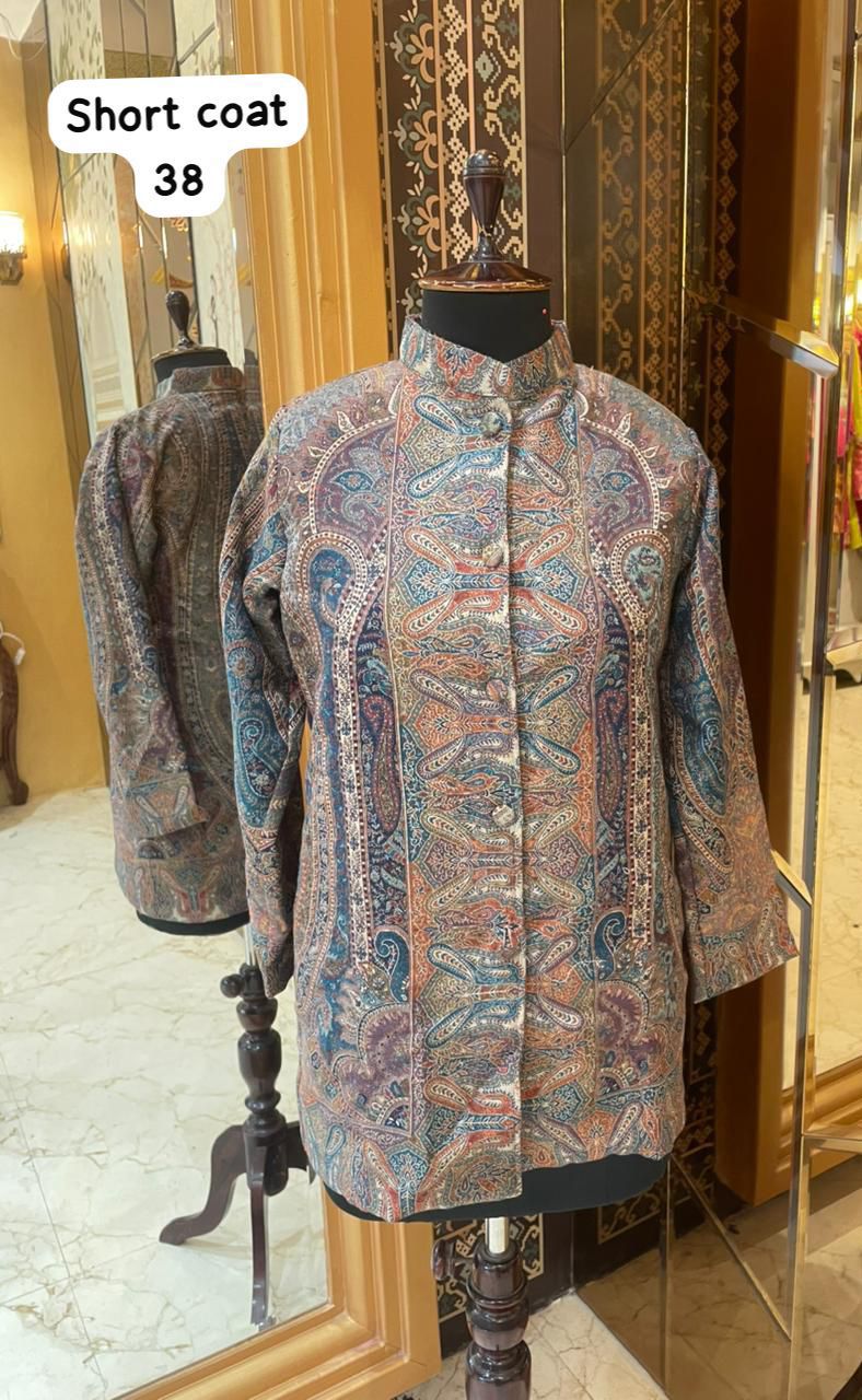 Designer Kashmiri Stitched Jackets/Coats