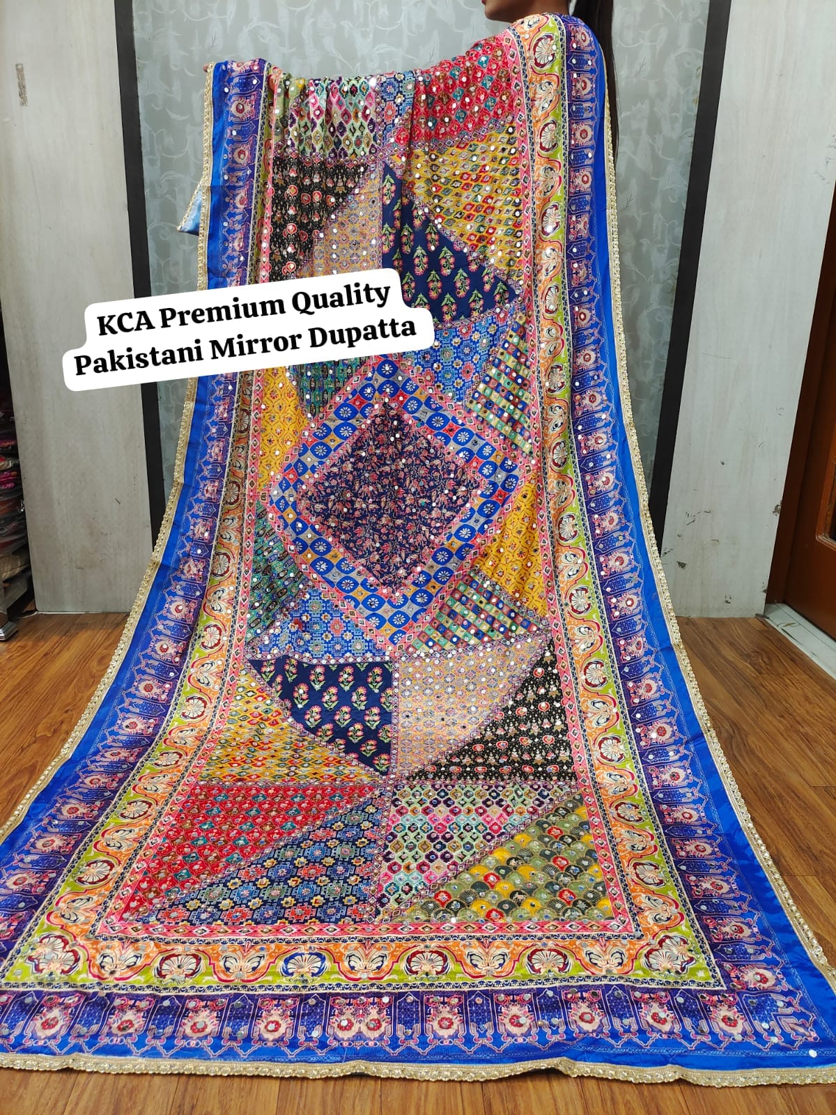 Pakistani Mirror Work Chinnon Dupattas