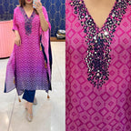Partywear Kaftan Co-ord Set