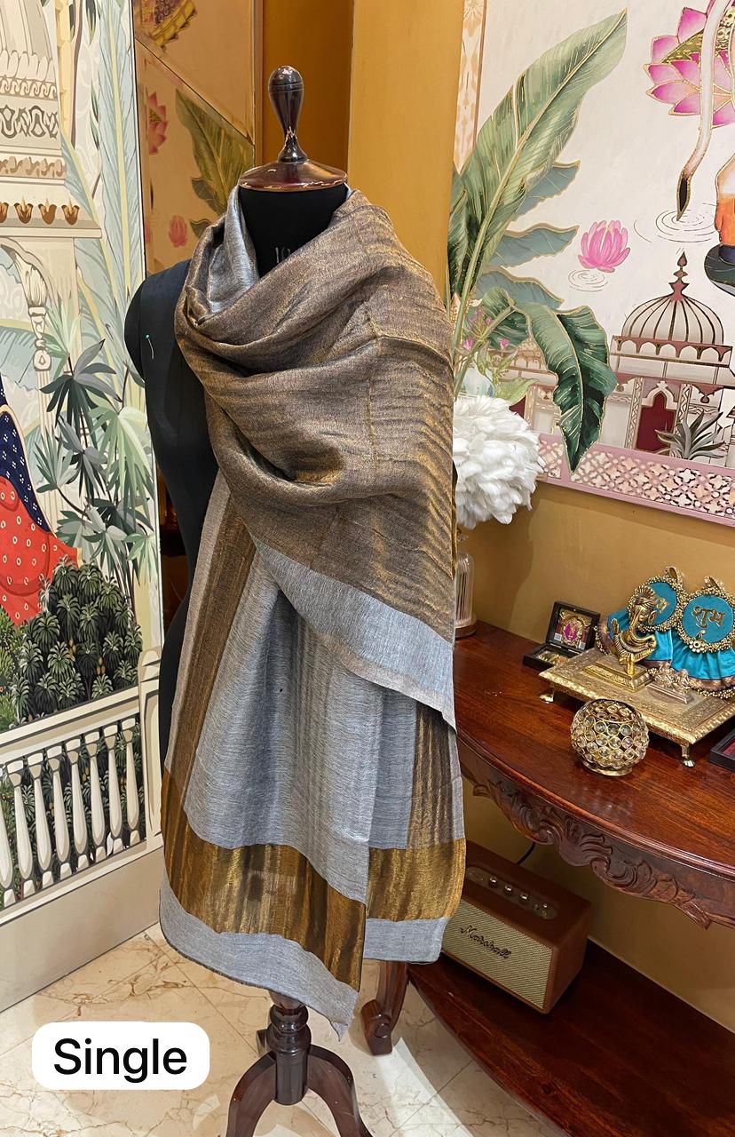 Zari Reversible Pashmina Stoles