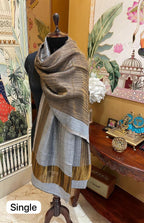 Zari Reversible Pashmina Stoles