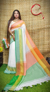 Independence Day Special Cotton Saree