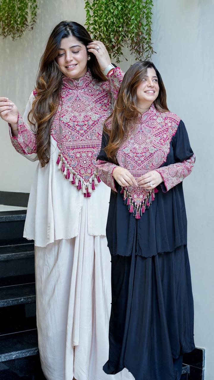 Chinnon Top and Drape Skirt