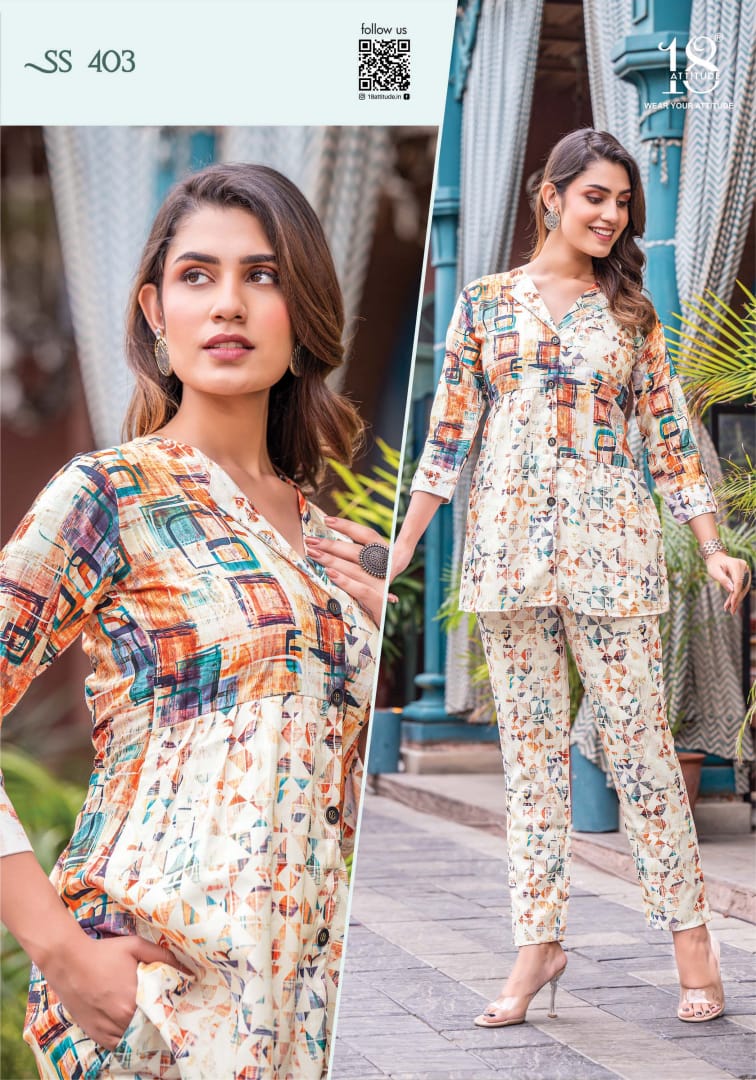 Trendy Digital Print Co-ord Set