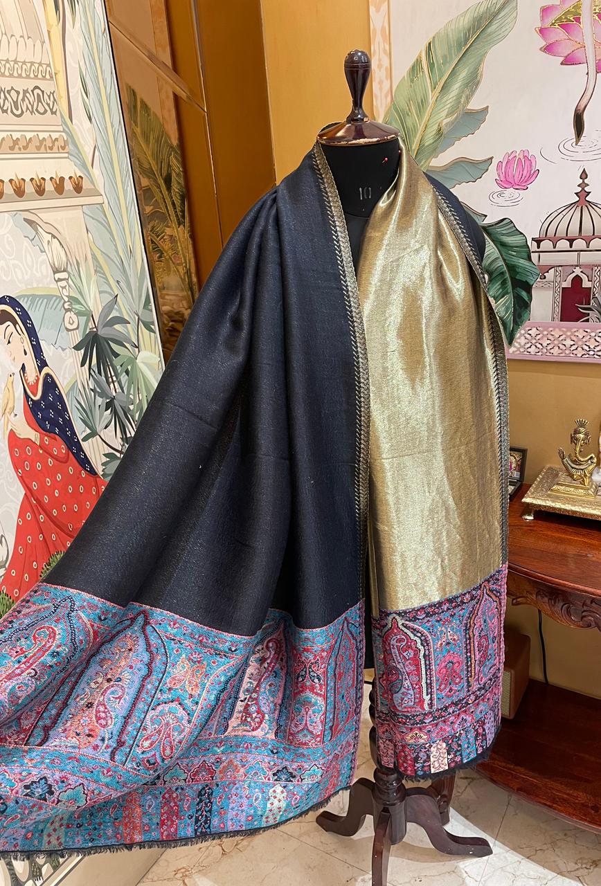 Twilight Kani Palla Reversible Pashmina Stoles