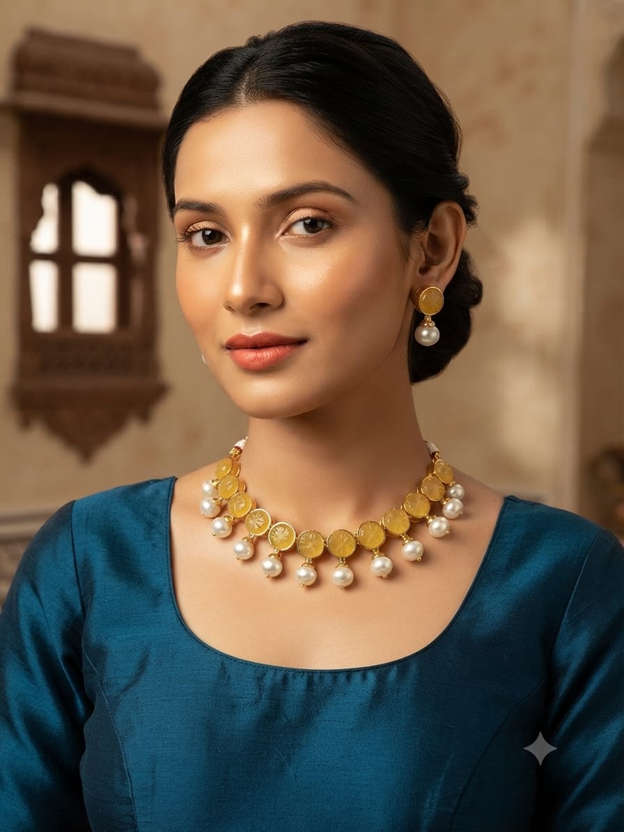 Beautiful Neckline Jewelry Sets No. 19