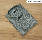 Men's Half Sleeves Cotton Shirt