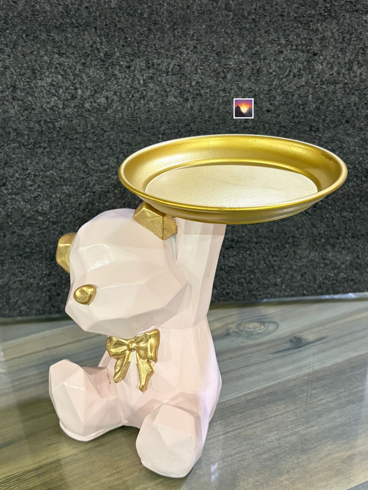 Teddy Bear with Platter