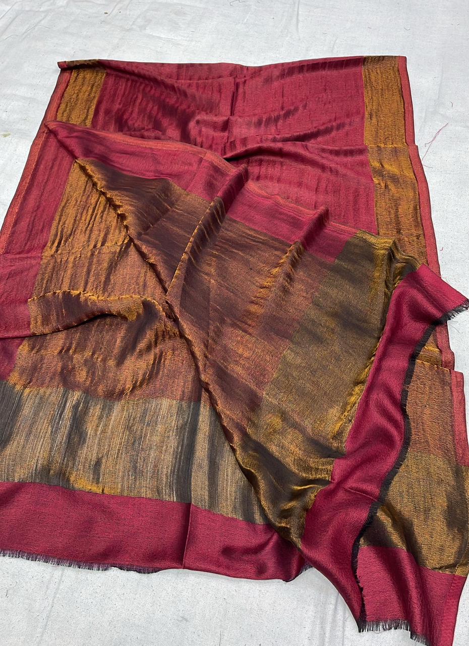 Zari Reversible Pashmina Stoles