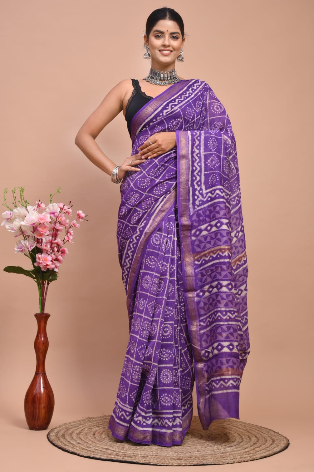Beautiful Maheshwari Silk Sarees