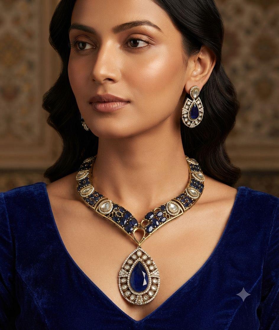 Beautiful Neckline Jewelry Sets No. 1