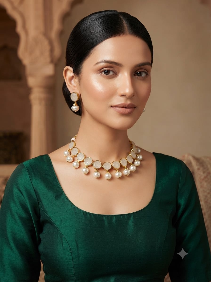 Beautiful Neckline Jewelry Sets No. 19