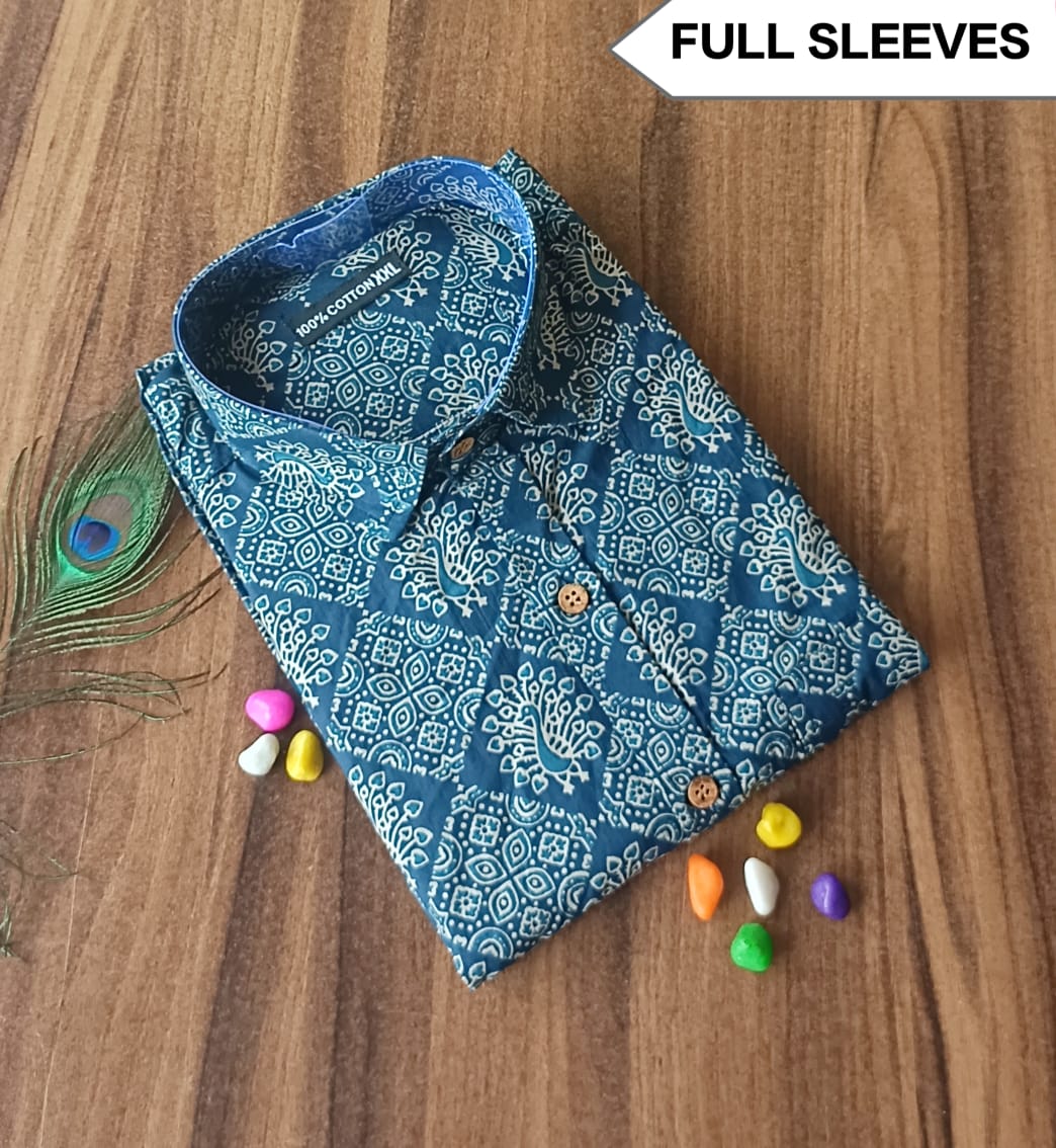 Men's Full Sleeves Cotton Shirt