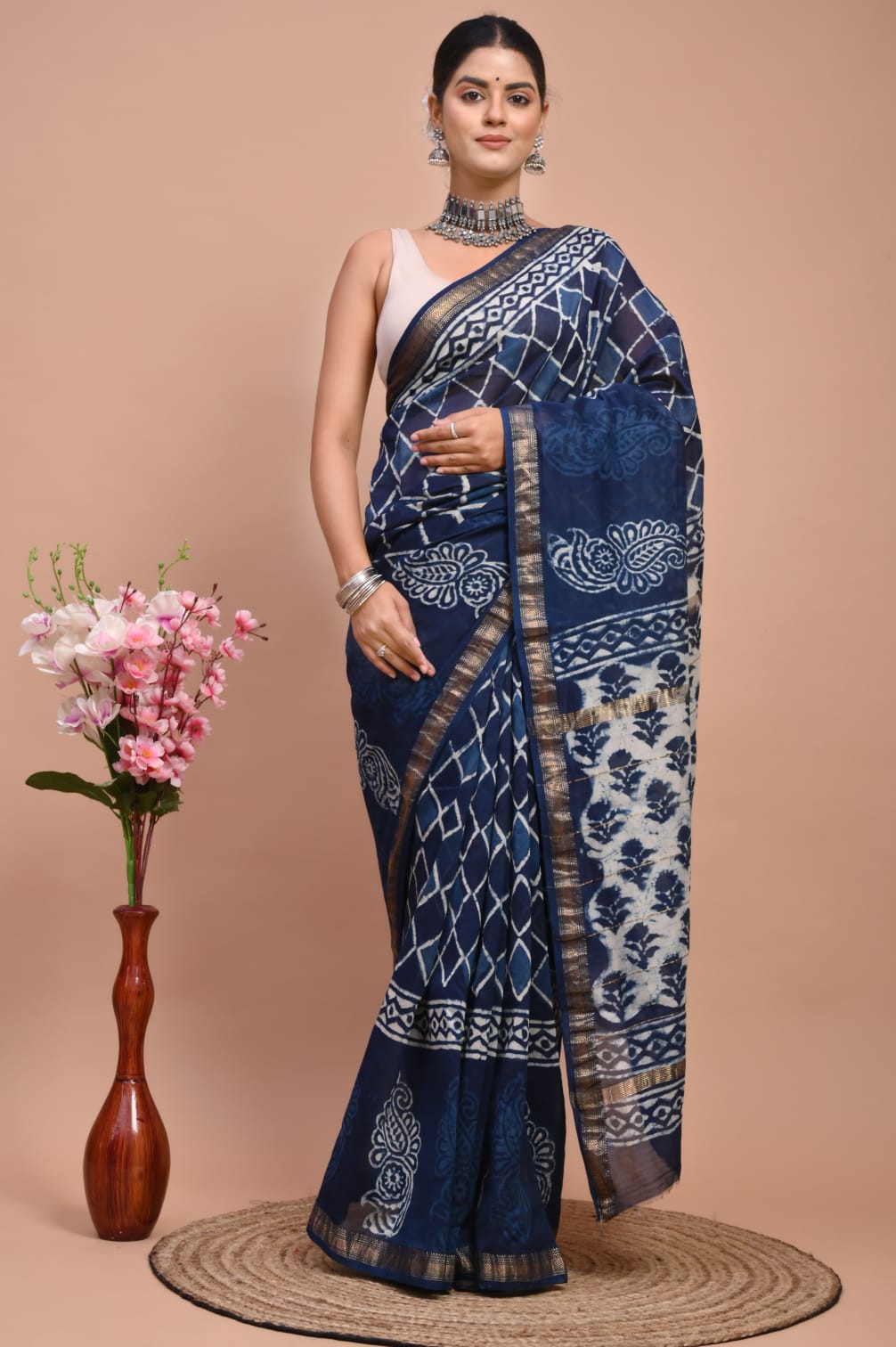 Beautiful Maheshwari Silk Sarees
