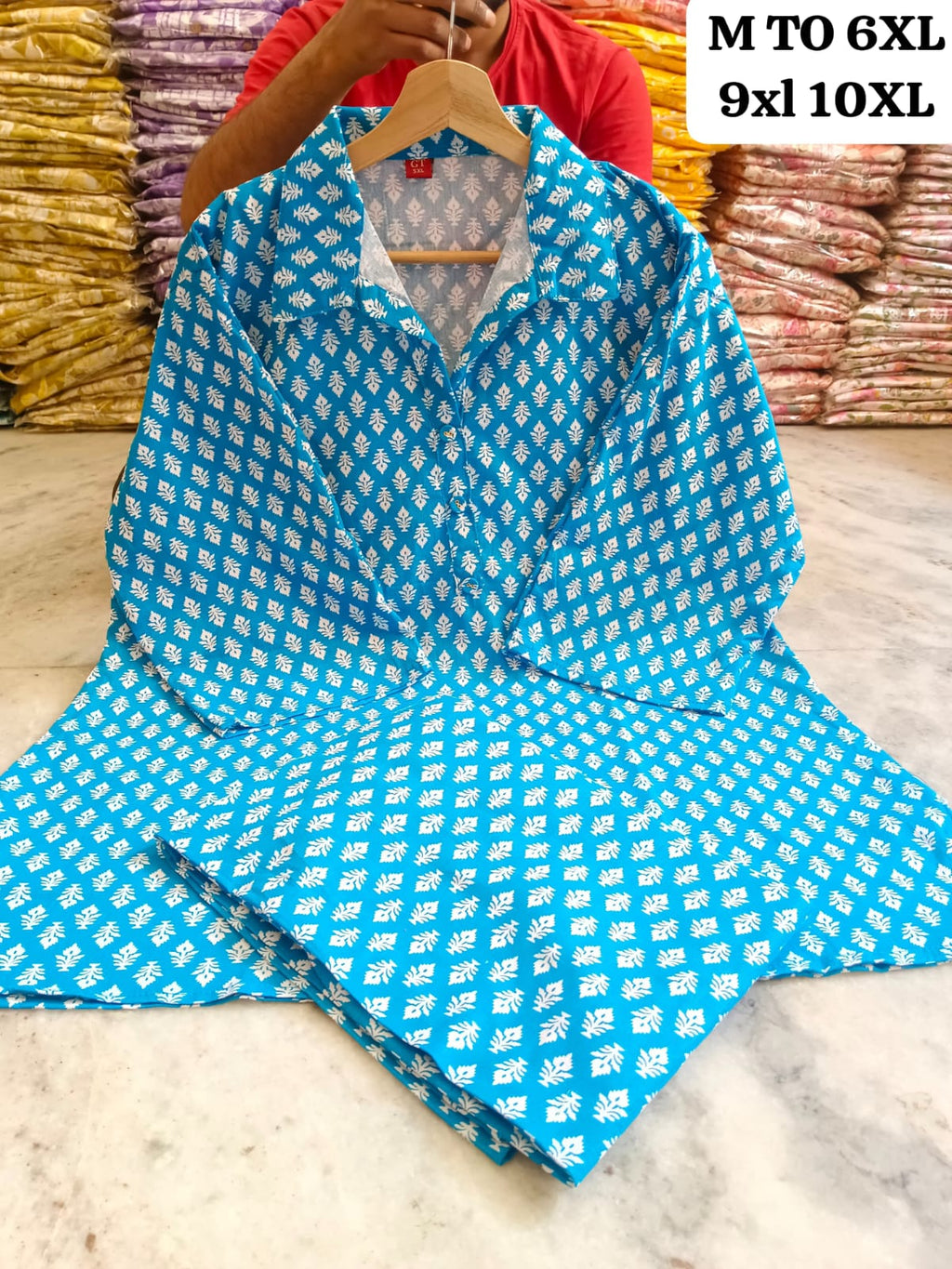 Bright Cotton Co-ord Set