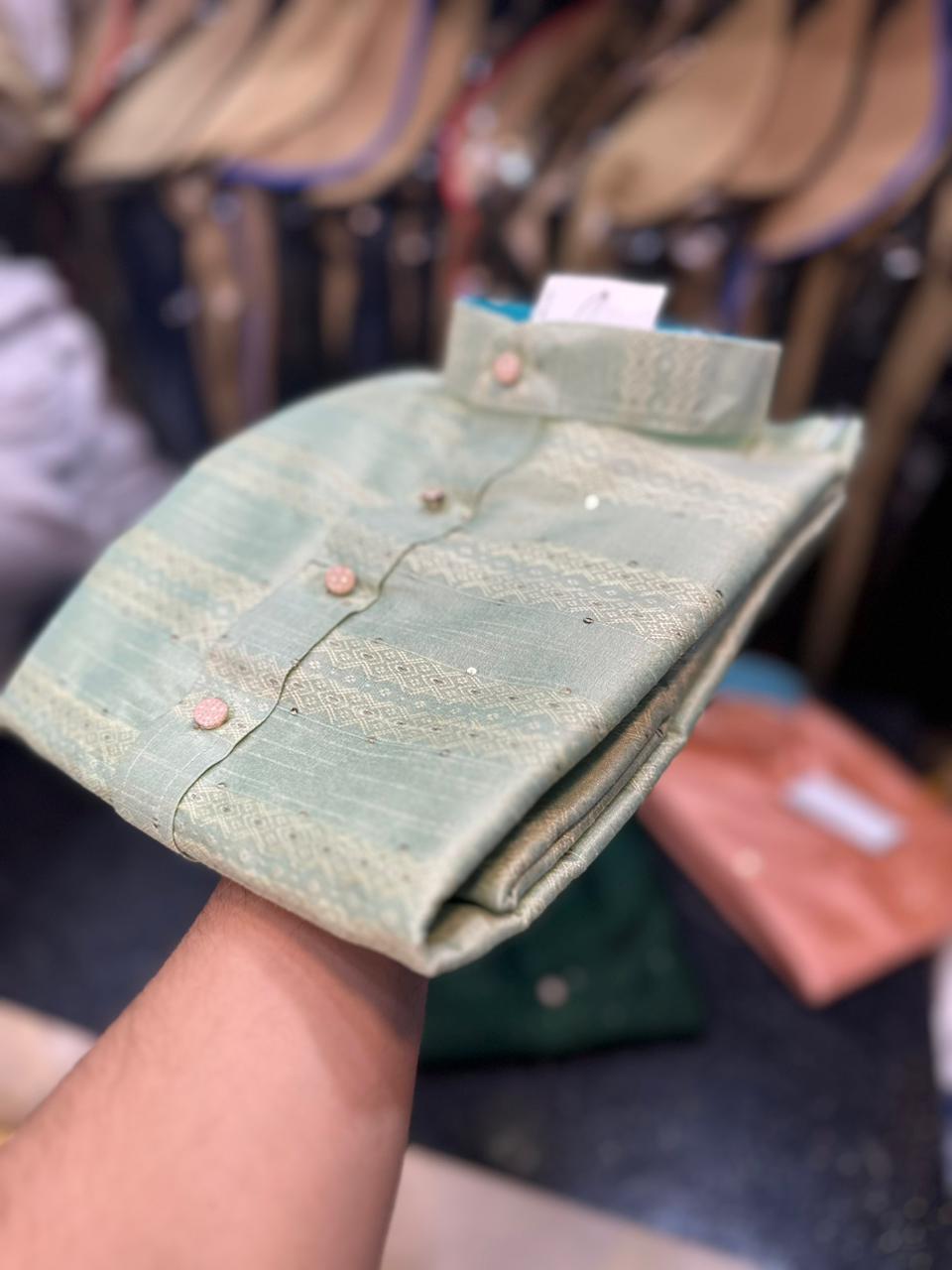 Men's Kurta(Cotton Silk)