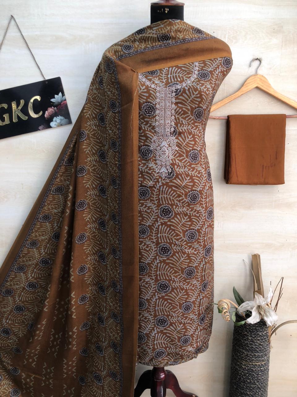 Pashmina Designer Suit